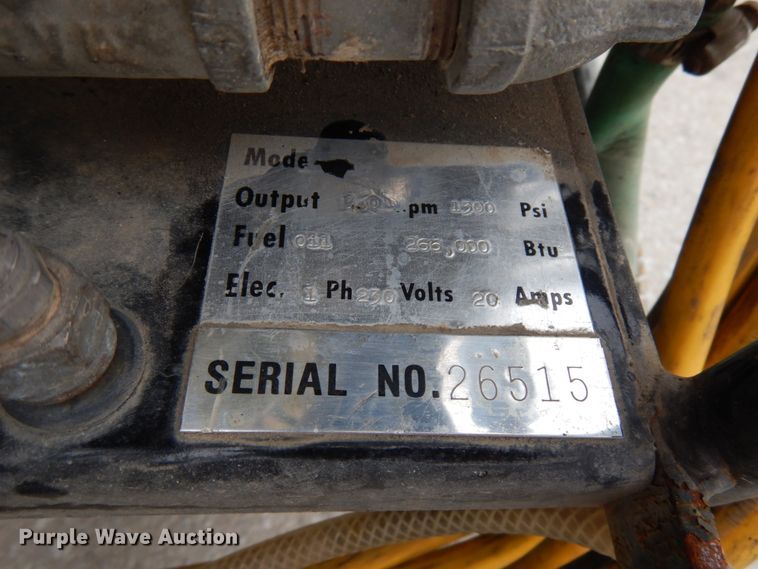 image for item JQ9211 Super Hot  pressure washer