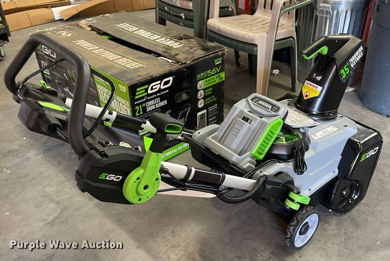 image for item JQ9535 EGO  snow blower