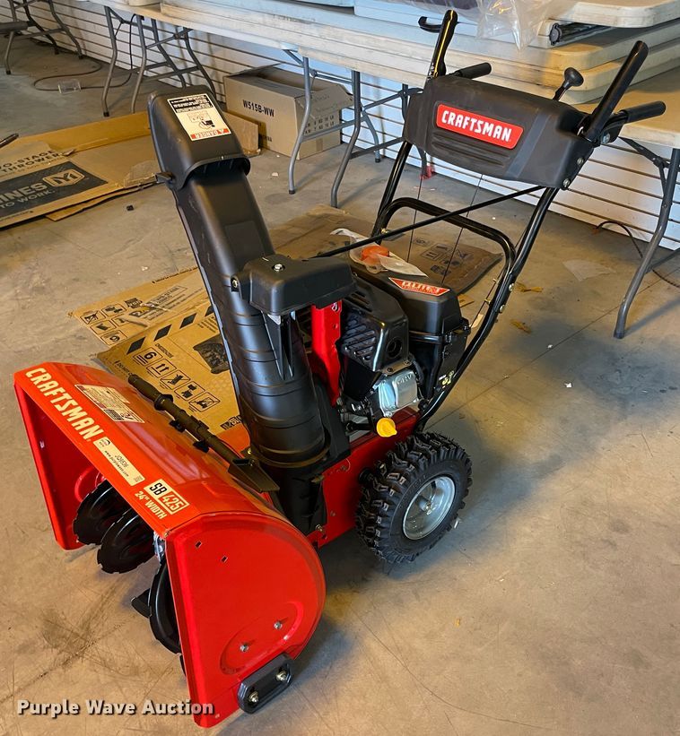 image for item JQ9536 Craftsman  snow blower