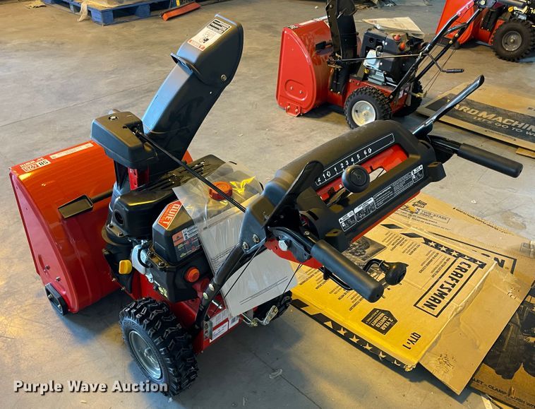 image for item JQ9536 Craftsman  snow blower