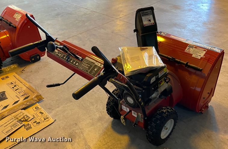 image for item JQ9537 Yard Machines  snow blower