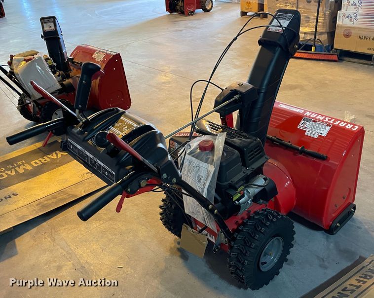 image for item JQ9538 Craftsman  snow blower