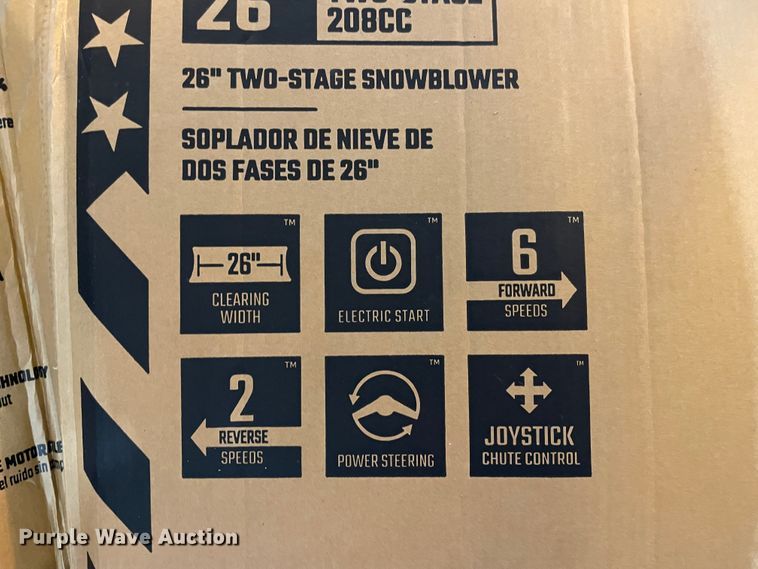 image for item JQ9538 Craftsman  snow blower