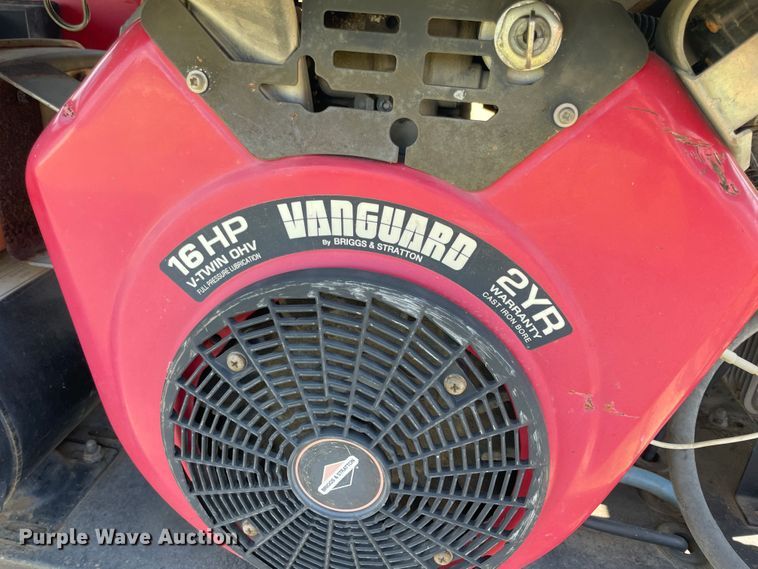 image for item JQ9558 2002  shop built utility trailer with pressure washer