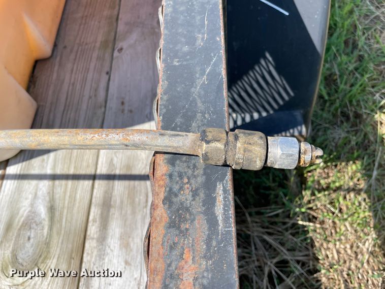 image for item JQ9558 2002  shop built utility trailer with pressure washer