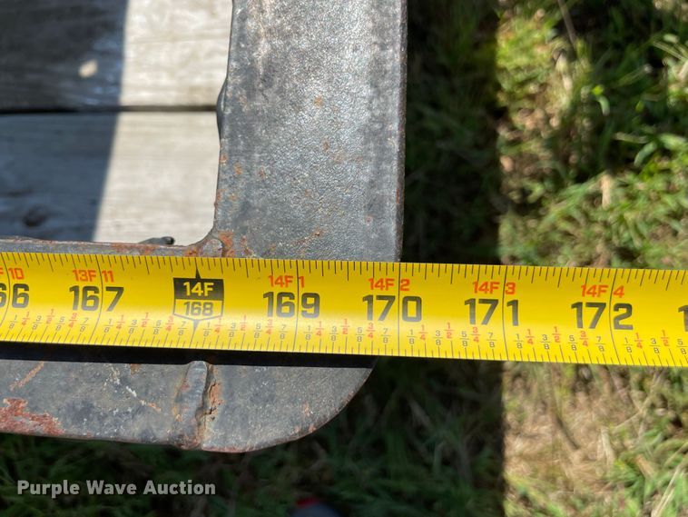 image for item JQ9558 2002  shop built utility trailer with pressure washer