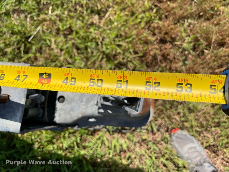 image for item JQ9558 2002  shop built utility trailer with pressure washer