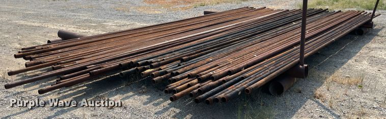 image for item JQ9589 (30) joints of 2 3/8" diameter oilfield structural pipe