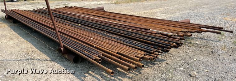 image for item JQ9589 (30) joints of 2 3/8" diameter oilfield structural pipe