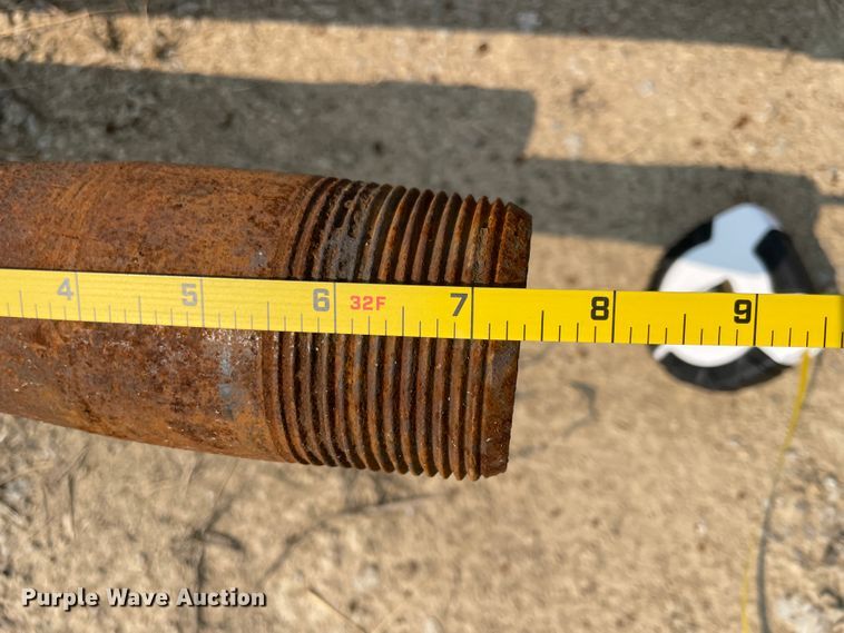 image for item JQ9589 (30) joints of 2 3/8" diameter oilfield structural pipe