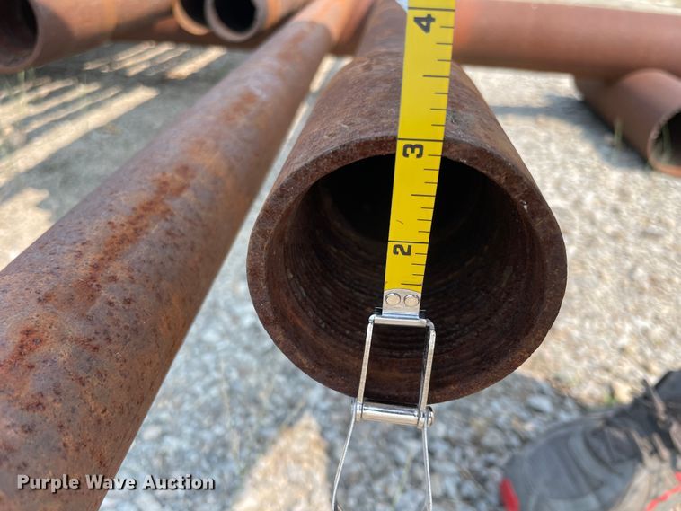 image for item JQ9589 (30) joints of 2 3/8" diameter oilfield structural pipe