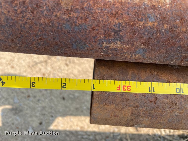 image for item JQ9590 (30) joints of 2 3/8" diameter oilfield structural pipe