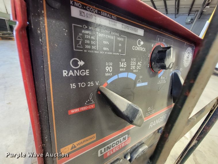 image for item KD9544 Lincoln Electric Ranger 10000  welder/generator