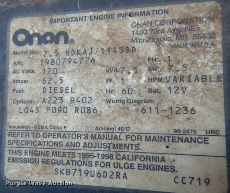 image for item KI9526 1999 Spartan MM-2242  RV