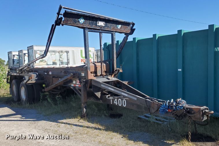 image for item KK9194 2004 KPAC KPPT-29  roll-off container trailer