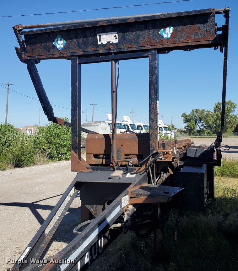 image for item KK9194 2004 KPAC KPPT-29  roll-off container trailer