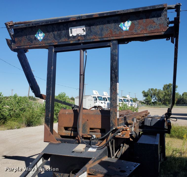 image for item KK9194 2004 KPAC KPPT-29  roll-off container trailer