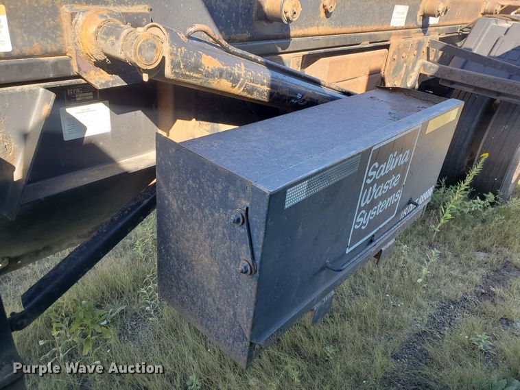 image for item KK9194 2004 KPAC KPPT-29  roll-off container trailer