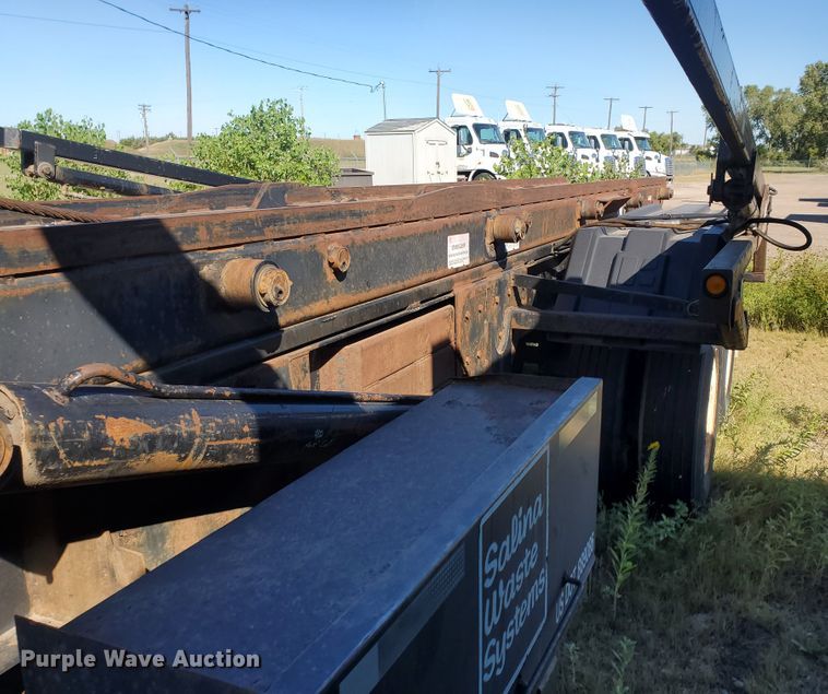 image for item KK9194 2004 KPAC KPPT-29  roll-off container trailer