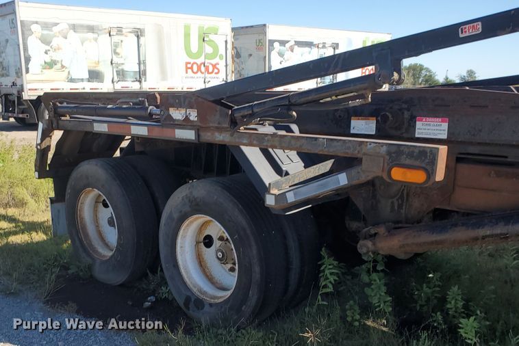 image for item KK9194 2004 KPAC KPPT-29  roll-off container trailer