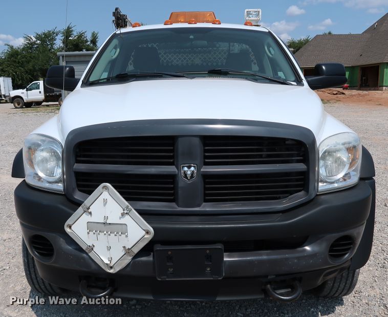 image for item KQ9743 2008 Dodge Ram 4500HD  utility / service truck