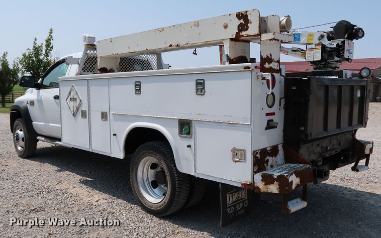 image for item KQ9743 2008 Dodge Ram 4500HD  utility / service truck