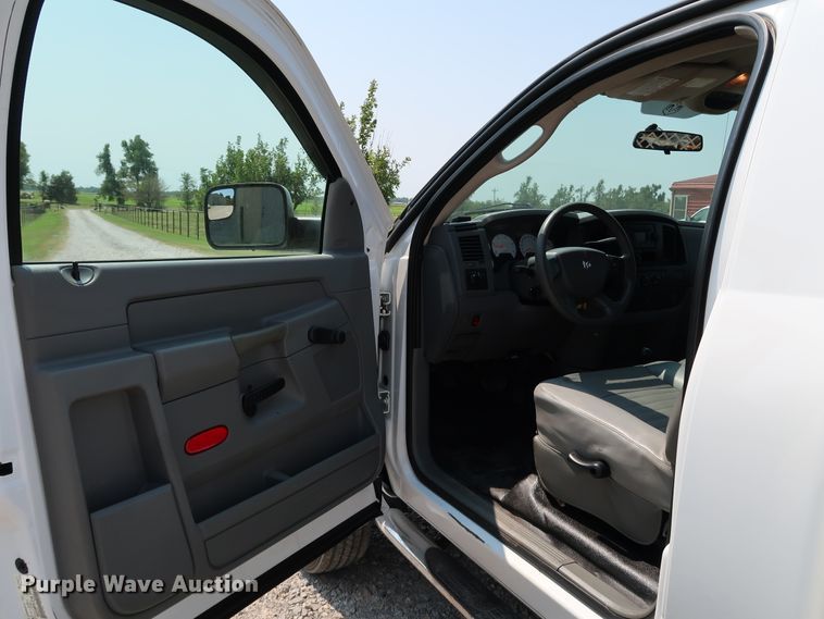 image for item KQ9743 2008 Dodge Ram 4500HD  utility / service truck