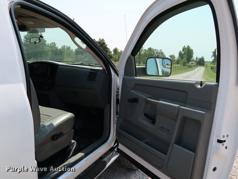 image for item KQ9743 2008 Dodge Ram 4500HD  utility / service truck