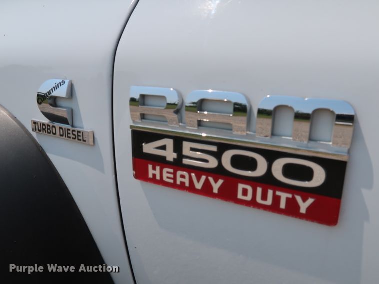 image for item KQ9743 2008 Dodge Ram 4500HD  utility / service truck