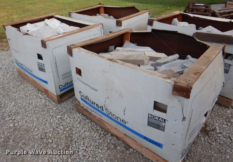 image for item KX9303 (4) pallets of cultured stone
