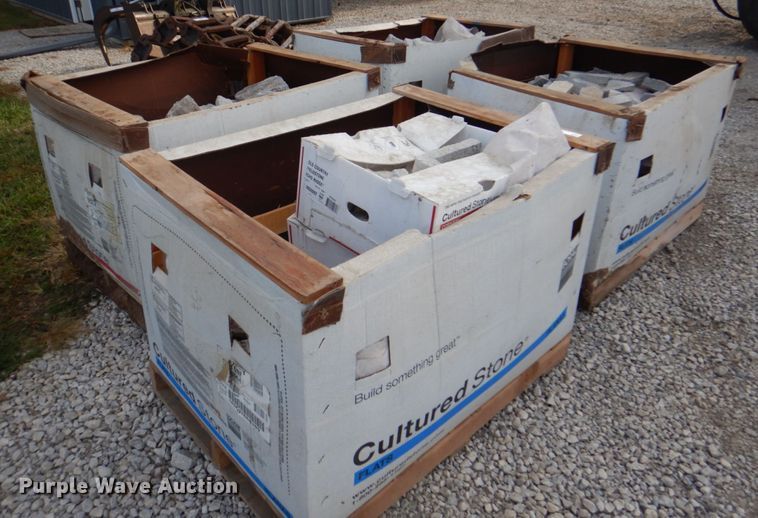 image for item KX9303 (4) pallets of cultured stone