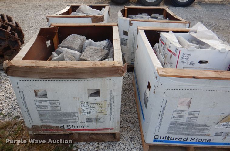 image for item KX9303 (4) pallets of cultured stone