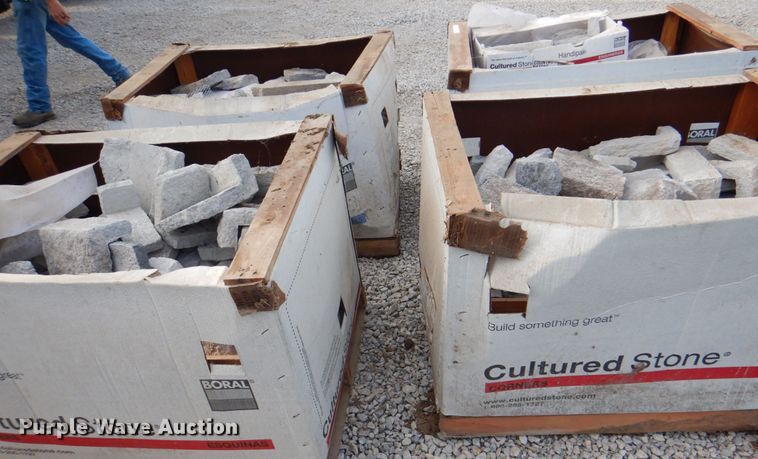 image for item KX9303 (4) pallets of cultured stone