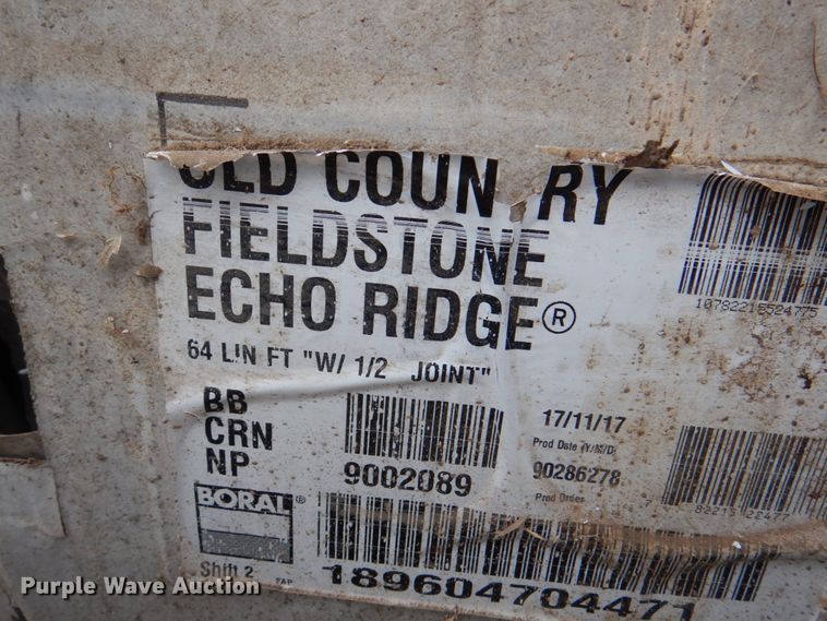 image for item KX9303 (4) pallets of cultured stone