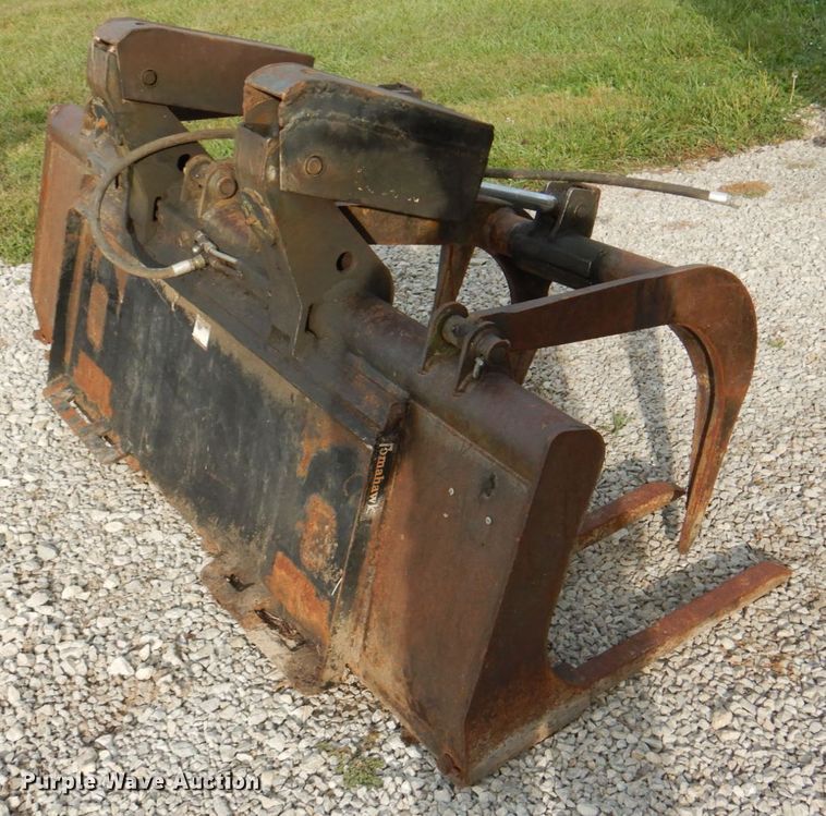 image for item KX9304 Bobcat 65"W skid steer grapple
