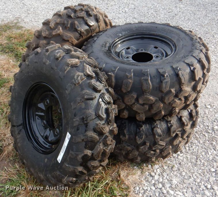 image for item KX9306 (4) tires and wheels