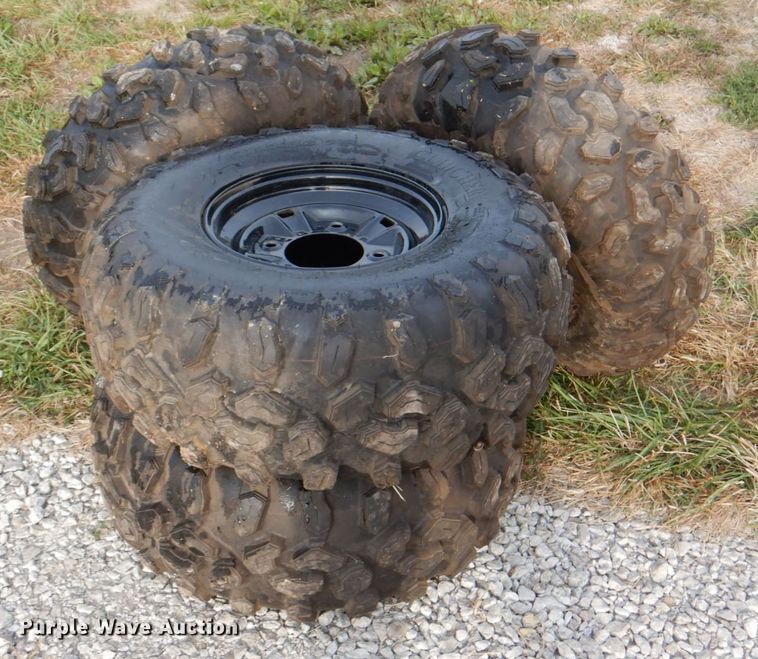 image for item KX9306 (4) tires and wheels