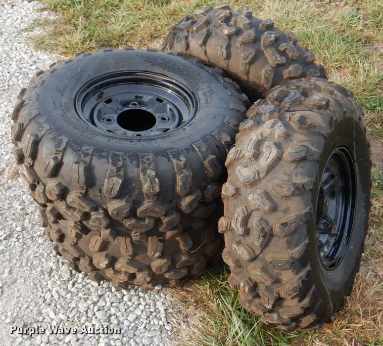 image for item KX9306 (4) tires and wheels