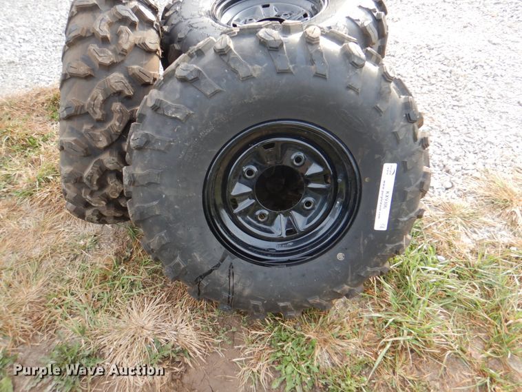 image for item KX9306 (4) tires and wheels