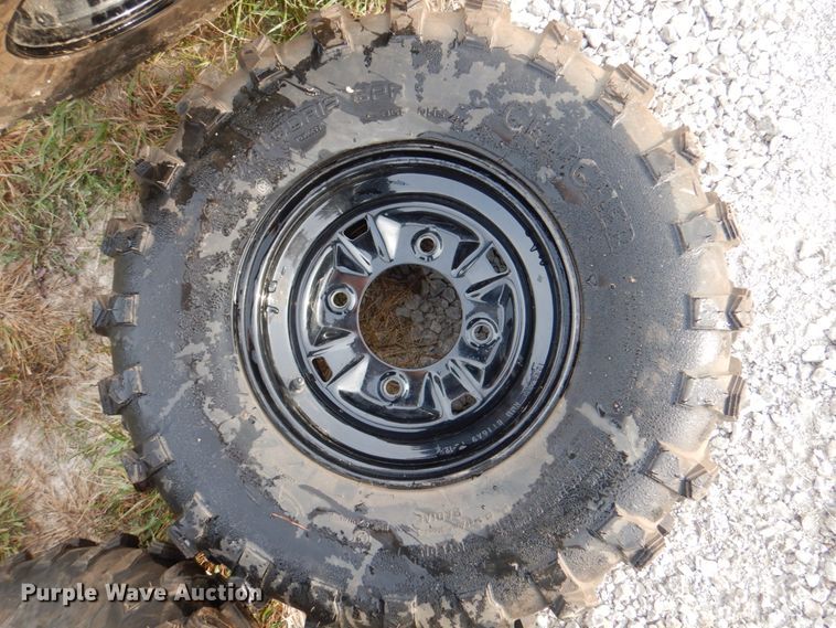 image for item KX9306 (4) tires and wheels