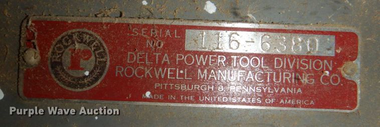 image for item KX9345 Delta  table saw