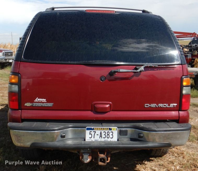 image for item KX9362 2004 Chevrolet Tahoe  SUV