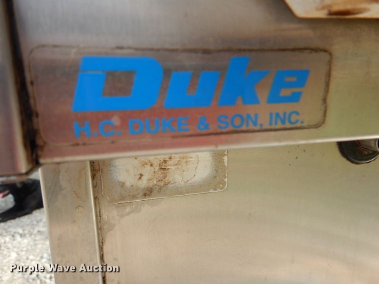 image for item KX9367 (2) HC Duke and Sons 957R-132 ice cream machines