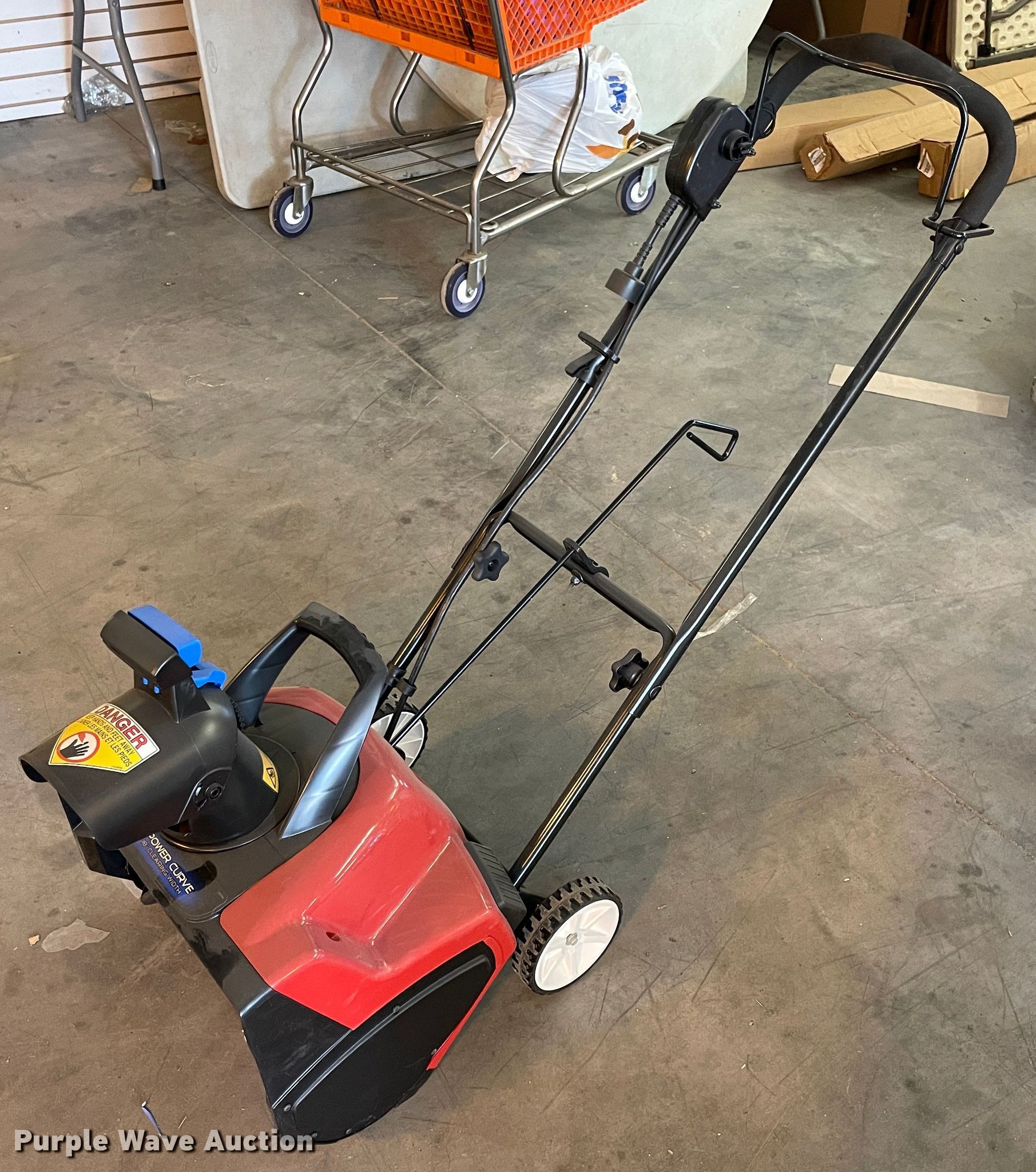 Toro 1800 Power Curve snow blower in Carl Junction, MO Item JQ9533