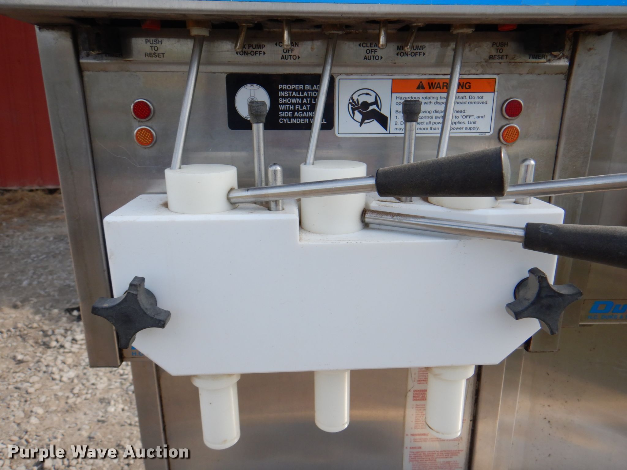 (2) HC Duke and Sons 957R132 ice cream machines in Sterling, NE Item