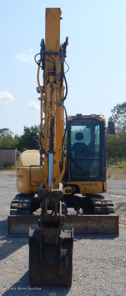 image for item DG1721 2010 Komatsu PC88MR-8  mini excavator