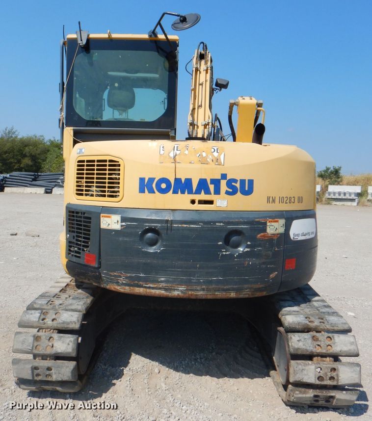 image for item DG1721 2010 Komatsu PC88MR-8  mini excavator