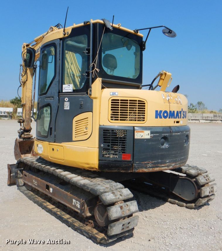 image for item DG1721 2010 Komatsu PC88MR-8  mini excavator
