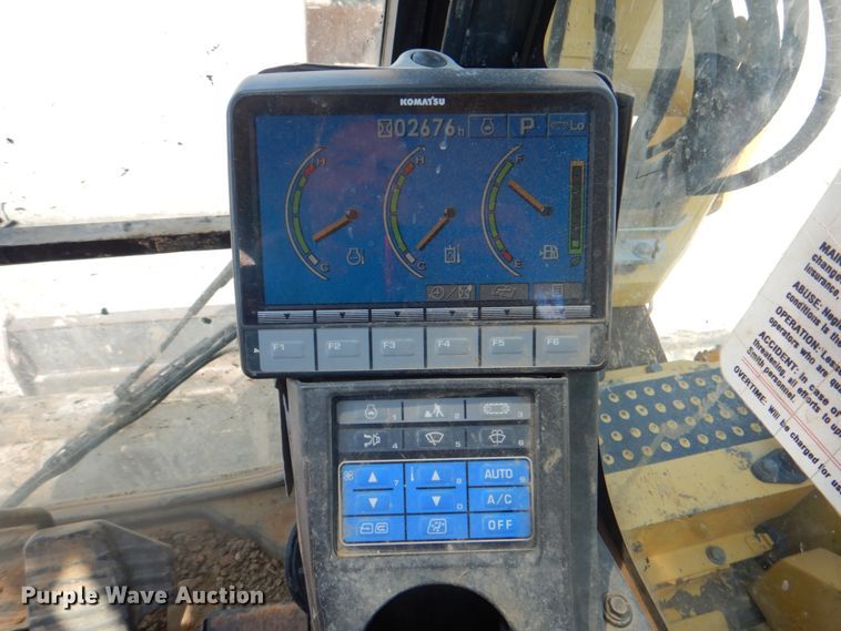 image for item DG1721 2010 Komatsu PC88MR-8  mini excavator