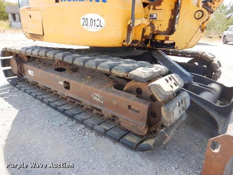 image for item DG1721 2010 Komatsu PC88MR-8  mini excavator